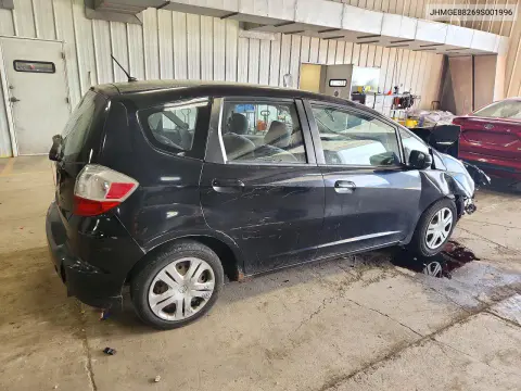 2009 Honda Fit VIN JHMGE88269S001996 фото 3
