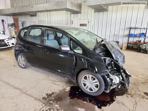 2009 Honda Fit VIN JHMGE88269S001996 фото 4