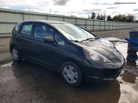 2010 Honda Fit VIN JHMGE8H20AC003340 фото 4