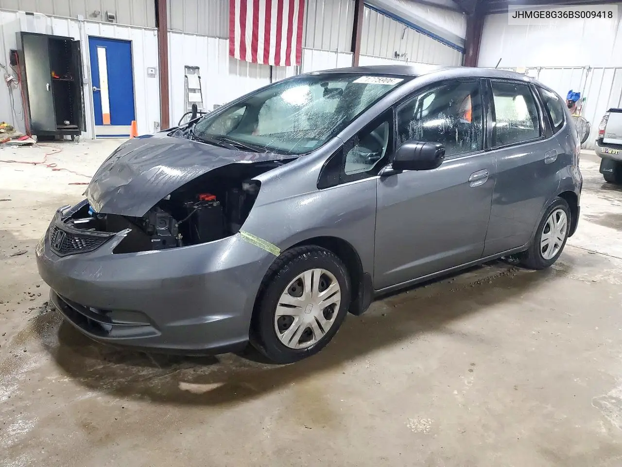 2011 Honda Fit VIN JHMGE8G36BS009418 фото 1