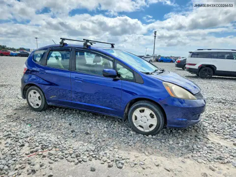 2012 Honda Fit VIN JHMGE8H3XCC026653 фото 4