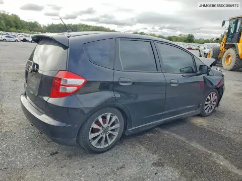 2013 Honda Fit Sport VIN JHMGE8G55DC056972 фото 3