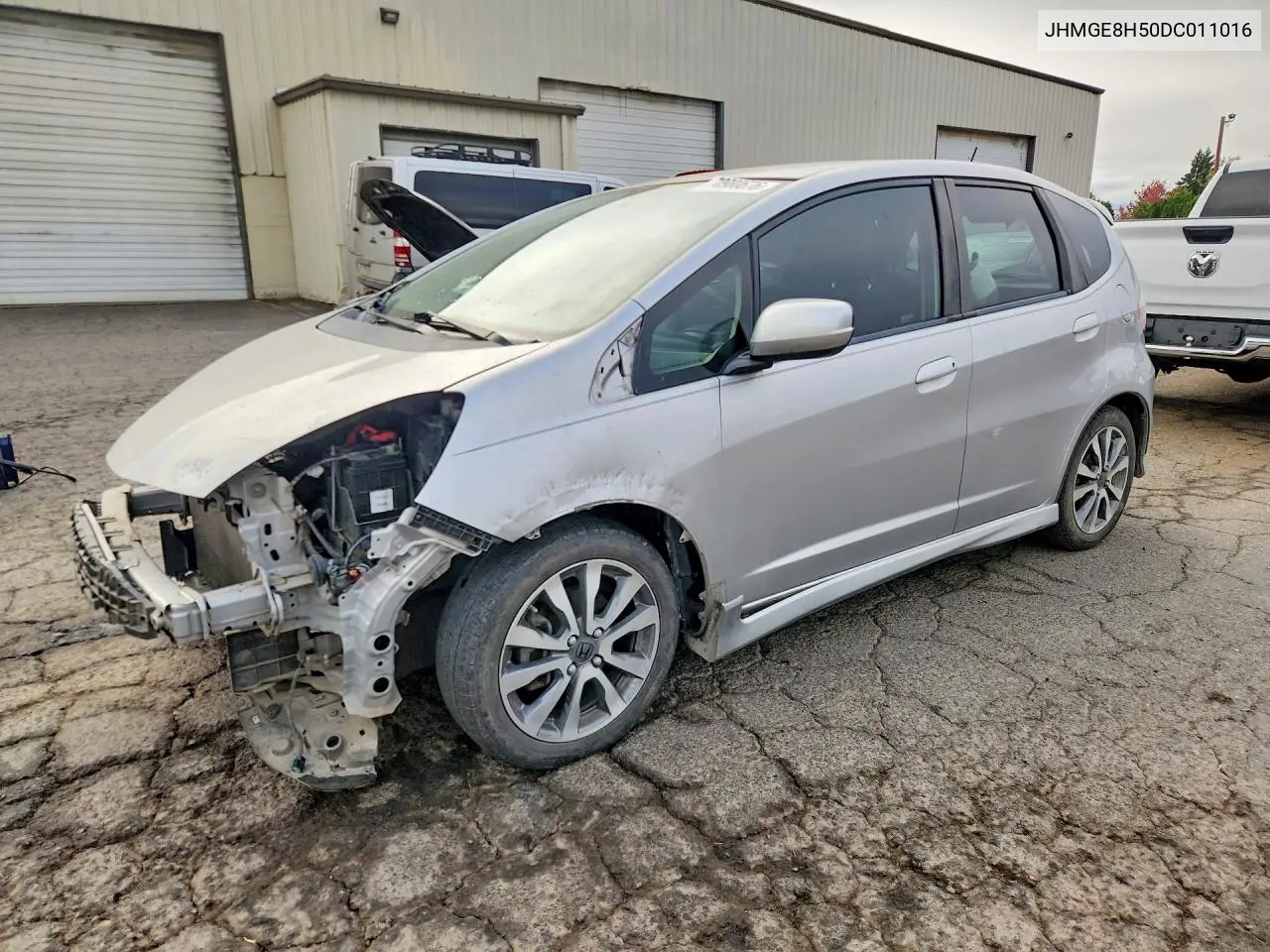 2013 Honda Fit Sport VIN JHMGE8H50DC011016 фото 1