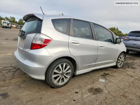 2013 Honda Fit Sport VIN JHMGE8H50DC011016 фото 3