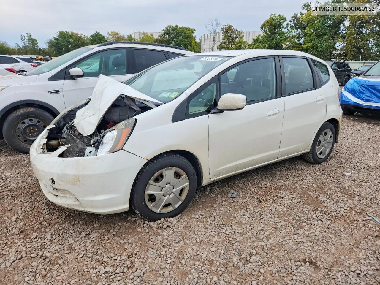 2013 Honda Fit VIN JHMGE8H35DC069153 фото 1