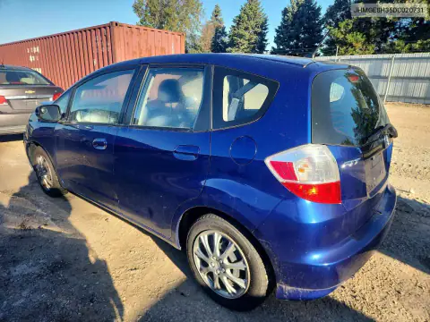 JHMGE8H35DC020731 — 2013 Honda Fit, фото 2 с аукциона Copart 20.10.2026, Передняя часть