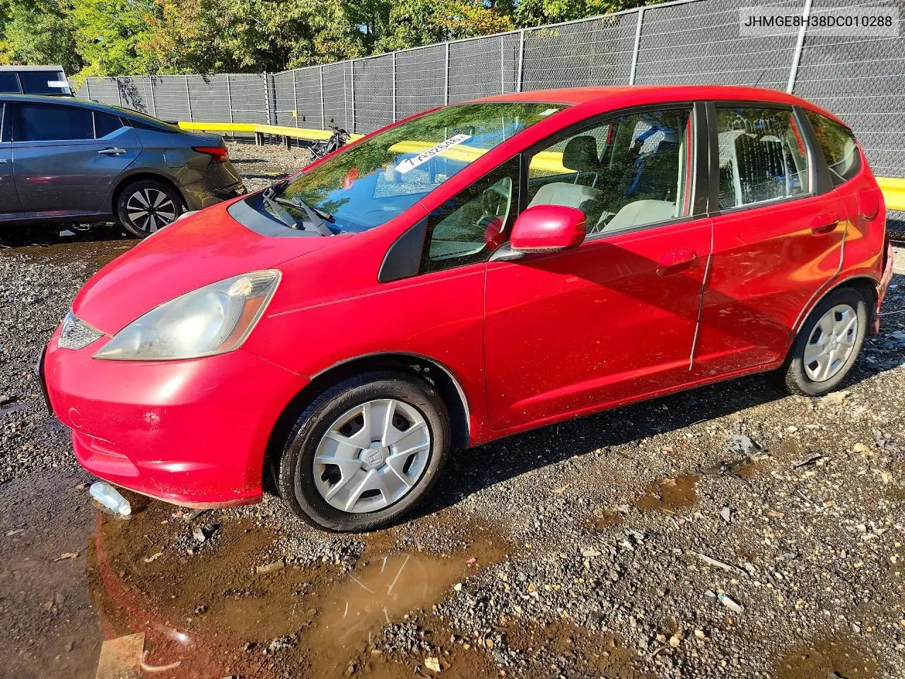 2013 Honda Fit VIN JHMGE8H38DC010288 фото 1