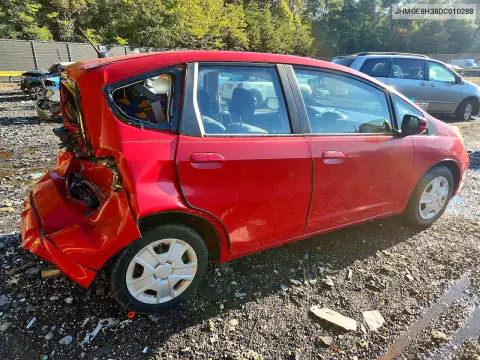 2013 Honda Fit VIN JHMGE8H38DC010288 фото 3