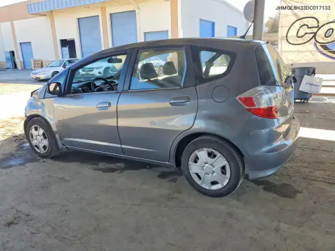 JHMGE8H33DC017133 — 2013 Honda Fit, фото 2 с аукциона Copart, Передняя часть