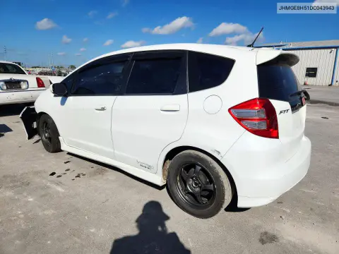 2013 Honda Fit Sport VIN JHMGE8H51DC043943 фото 2