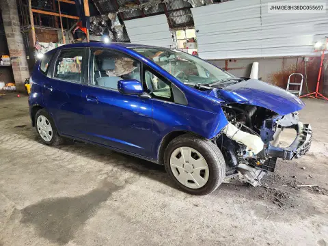 2013 Honda Fit VIN JHMGE8H38DC055697 фото 4