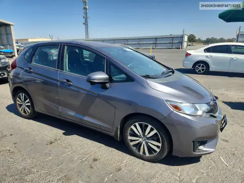 2015 Honda Fit Ex VIN 3HGGK5H80FM715285 фото 4