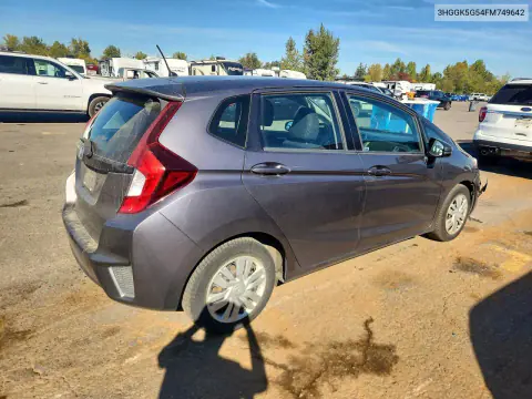 2015 Honda Fit Lx VIN 3HGGK5G54FM749642 фото 3