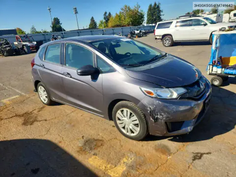 2015 Honda Fit Lx VIN 3HGGK5G54FM749642 фото 4
