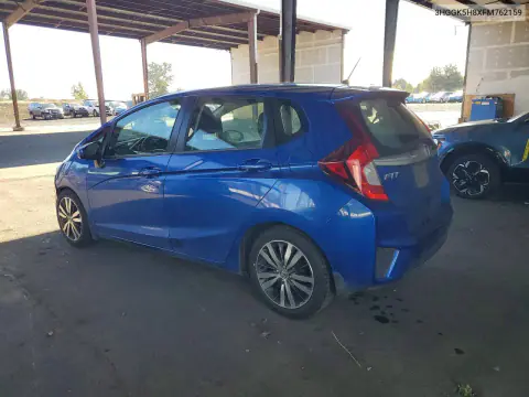 2015 Honda Fit Ex VIN 3HGGK5H8XFM762159 фото 2