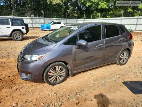 3HGGK5H84FM759869 — 2015 Honda Fit, Подтопление, фото до ремонта