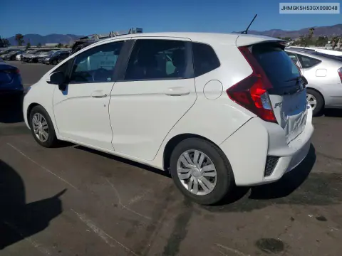 2016 Honda Fit Lx VIN JHMGK5H53GX008048 фото 2