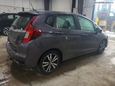 2018 Honda Fit Ex VIN 3HGGK5H8XJM722172 фото 3