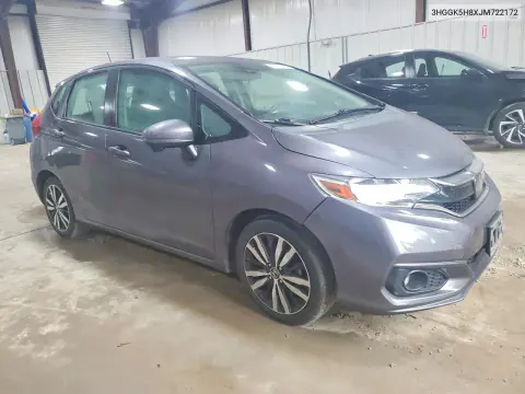 2018 Honda Fit Ex VIN 3HGGK5H8XJM722172 фото 4