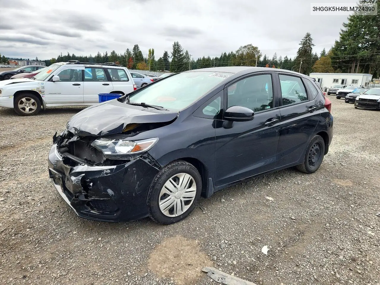 3HGGK5H48LM724390 Honda Fit 2020 — повреждение Передняя часть, фото до ремонта