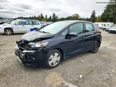 3HGGK5H48LM724390 — 2020 Honda Fit, Передняя часть, фото до ремонта