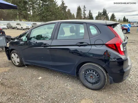 3HGGK5H48LM724390 — 2020 Honda Fit, фото 2 с аукциона Copart, Передняя часть