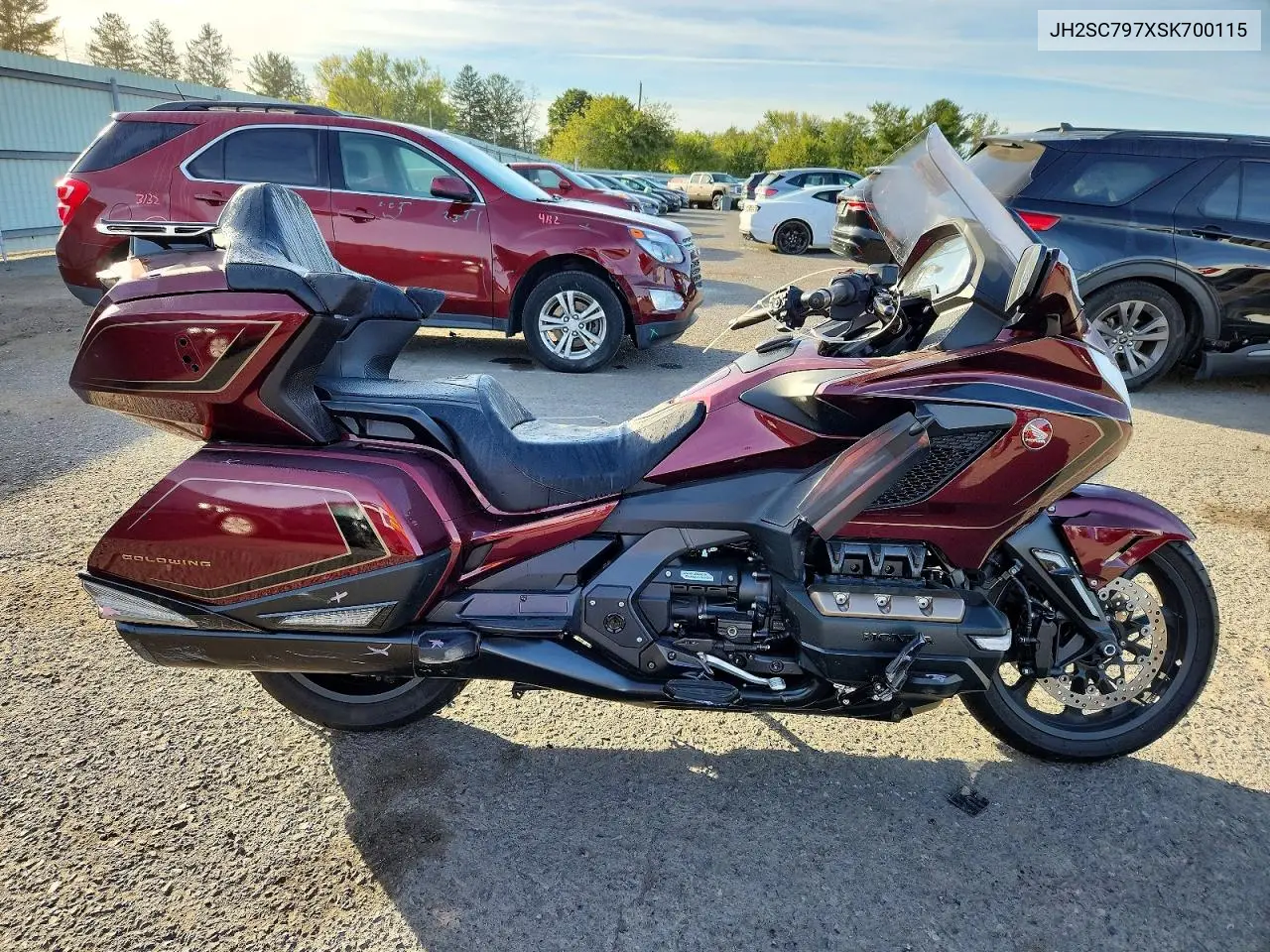2025 Honda Gl1800 D VIN JH2SC797XSK700115 фото 1