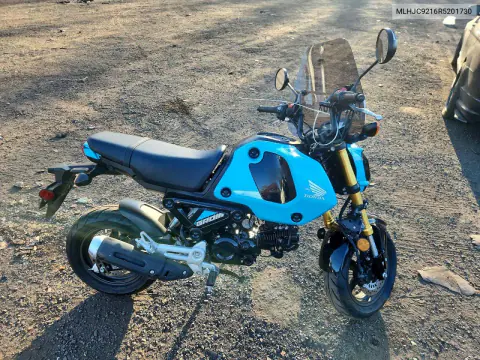 2024 Honda Grom 125 VIN MLHJC9216R5201730 фото 1