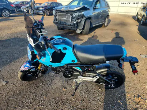 2024 Honda Grom 125 VIN MLHJC9216R5201730 фото 3