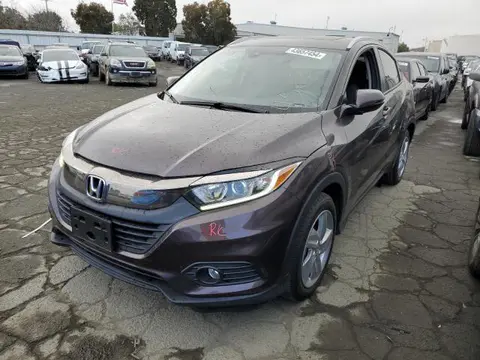 3CZRU5H70KM703957 — 2019 Honda HR-V Exl, Передняя часть (Front End), фото до ремонта