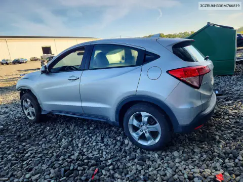 3CZRU6H33GM766819 — 2016 Honda HR-V, фото 2 с аукциона Copart, Повреждения со всех сторон