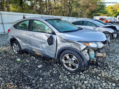3CZRU6H33GM766819 — 2016 Honda HR-V, фото 4 с аукциона Copart, Повреждения со всех сторон