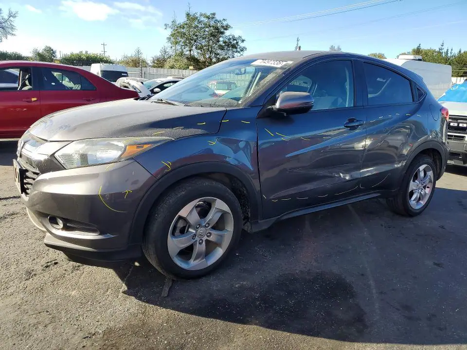 3CZRU5H57GM709163 Honda HR-V 2016 — повреждение Боковая часть, фото до ремонта