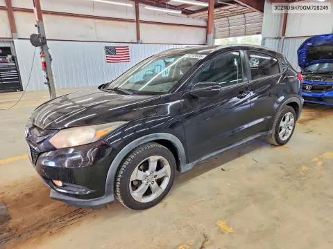 3CZRU5H70GM728249 — 2016 Honda HR-V, Задняя часть, фото до ремонта