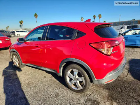 2016 Honda Hr-V Ex VIN 3CZRU5H5XGM738561 фото 2