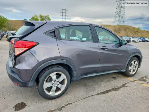 2016 Honda Hr-V Lx VIN 3CZRU5H38GM739299 фото 3