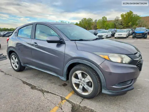 2016 Honda Hr-V Lx VIN 3CZRU5H38GM739299 фото 4