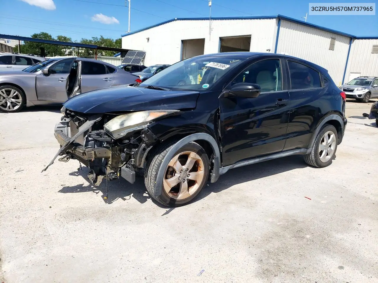 2016 Honda Hr-V Ex VIN 3CZRU5H57GM737965 фото 1