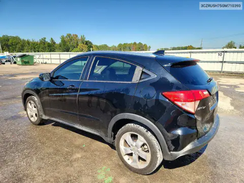 3CZRU5H75GM710393 — 2016 Honda HR-V, фото 2 с аукциона Copart, Задняя часть