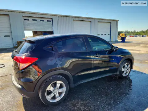 3CZRU5H75GM710393 — 2016 Honda HR-V, фото 3 с аукциона Copart, Задняя часть