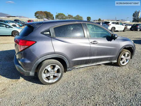 3CZRU5H5XHG710047 — 2017 Honda HR-V, фото 3 с аукциона Copart, Передняя часть