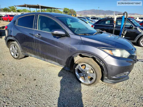 3CZRU5H5XHG710047 — 2017 Honda HR-V, фото 4 с аукциона Copart, Передняя часть