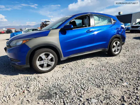 3CZRU6H39JG714617 — 2018 Honda HR-V, Сторона, фото до ремонта