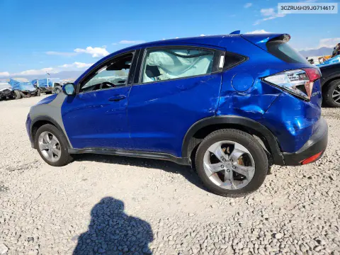 2018 Honda Hr-V Lx VIN 3CZRU6H39JG714617 фото 2