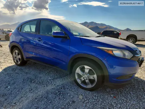 2018 Honda Hr-V Lx VIN 3CZRU6H39JG714617 фото 4