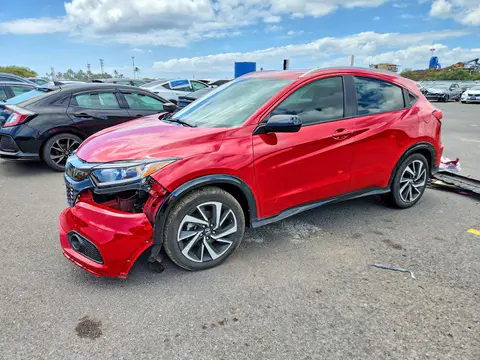 3CZRU5H17KM713865 — 2019 Honda HR-V, Передняя часть (Front End), фото до ремонта