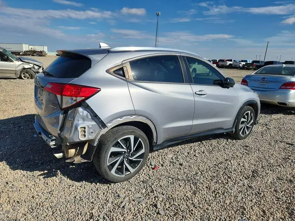 3CZRU6H16KM734518 — 2019 Honda HR-V, фото 3 с аукциона Copart, Задняя часть