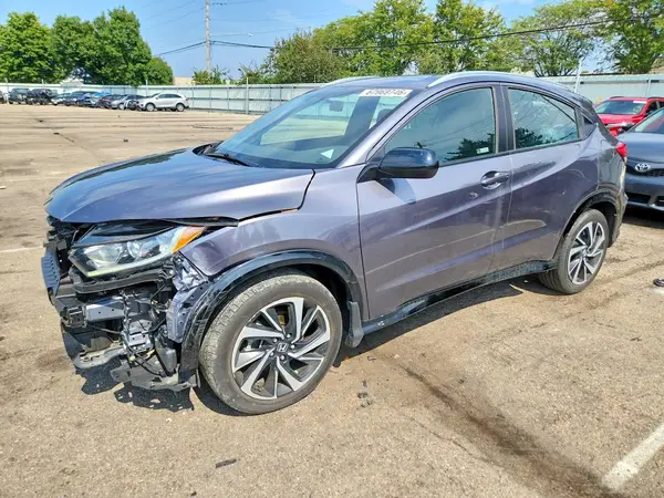 3CZRU6H13KG718646 — 2019 Honda HR-V, Передняя часть (Front End), фото до ремонта