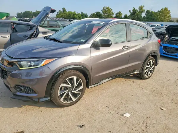 3CZRU6H19KG716755 — 2019 Honda HR-V, Задняя часть (Rear End), фото до ремонта