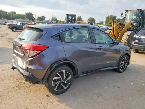 3CZRU6H19KG716755 — 2019 Honda HR-V, фото 3 с аукциона Copart, Задняя часть